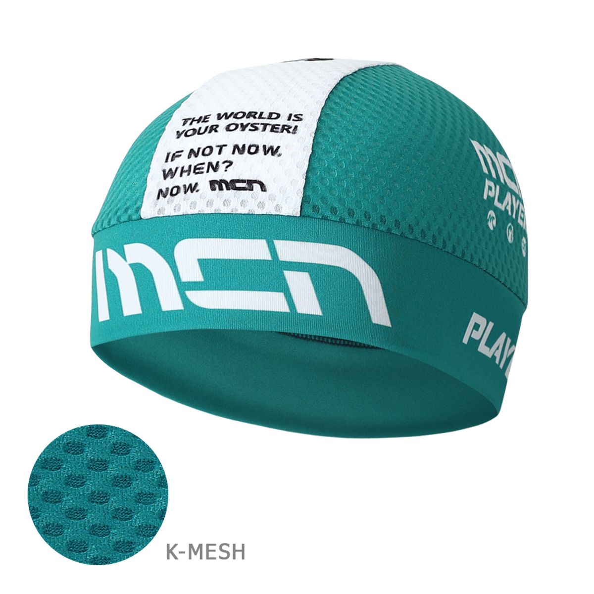 엠씨엔스포츠(MCNSPORTS) 틸 그리너리 쿨메쉬 스컬캡 자전거 조각모