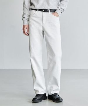 1785 LIGHT GRAY JEANS [WIDE STRAIGHT]