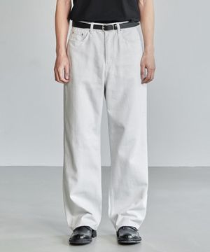 1855 LIGHT GRAY JEANS [EXTRA WIDE STRAIGHT]
