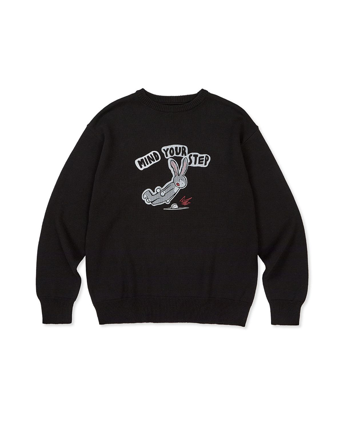 엠엠엘지(MMLG) [Mmlg] MIND YOUR STEP KNIT (EVERY BLACK)