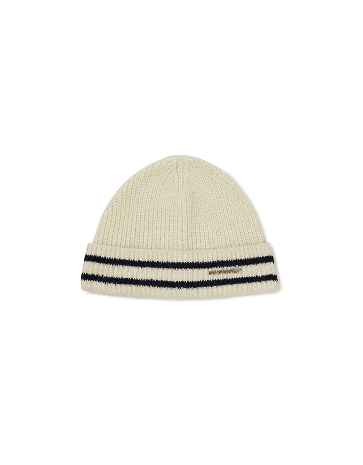 엠엠엘지(MMLG) [Mmlg] STRIPE KNITCAP (IVORY)