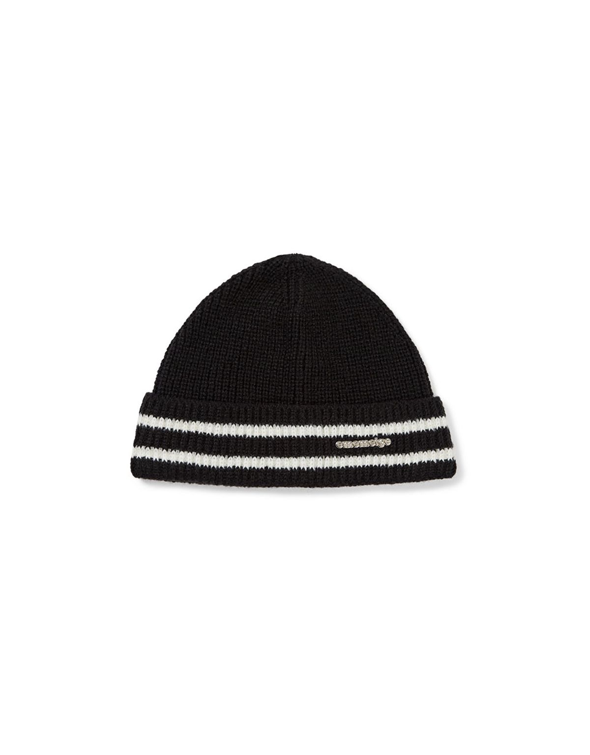 엠엠엘지(MMLG) [Mmlg] STRIPE KNITCAP (BLACK)
