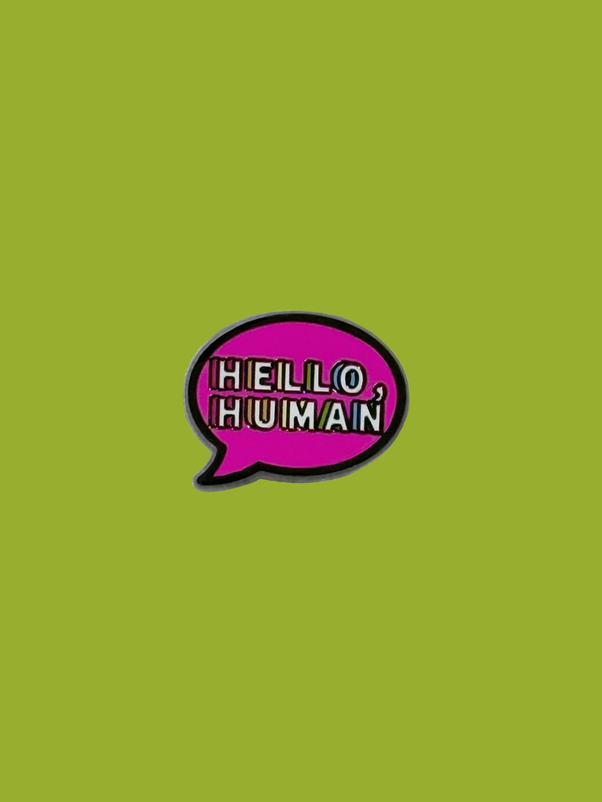핀덱스(PINDEX) HELLO HUMAN 핀 뱃지