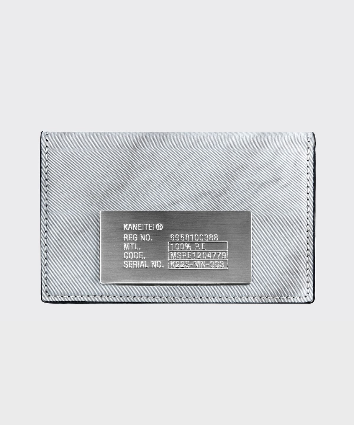 카네이테이(KANEITEI) ECLIPSE CARD WALLET (WHITE SAIL) / UPCYCLED