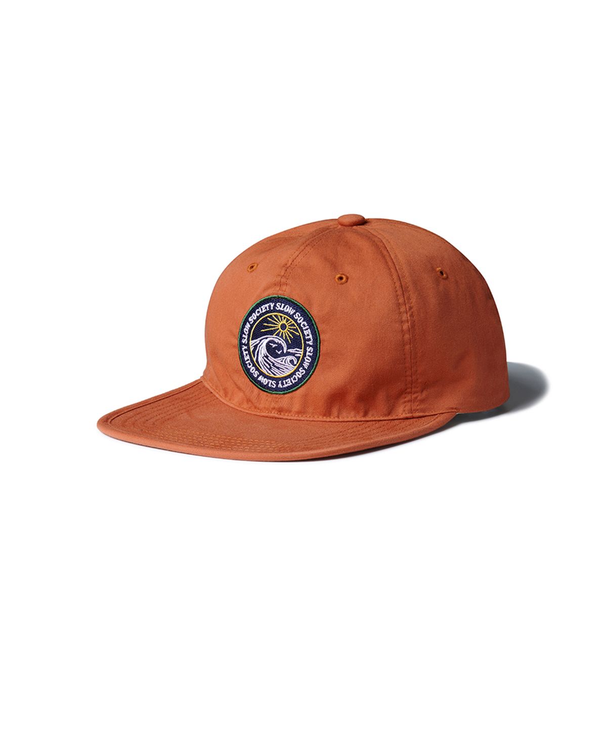 라모랭(RAMOLIN) Slow Society Circle Cap Fade Orange