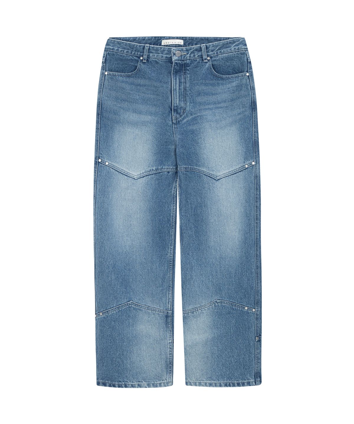 언지미크(UNGIMMICK) WESTERN DENIM PANTS (BLUE)
