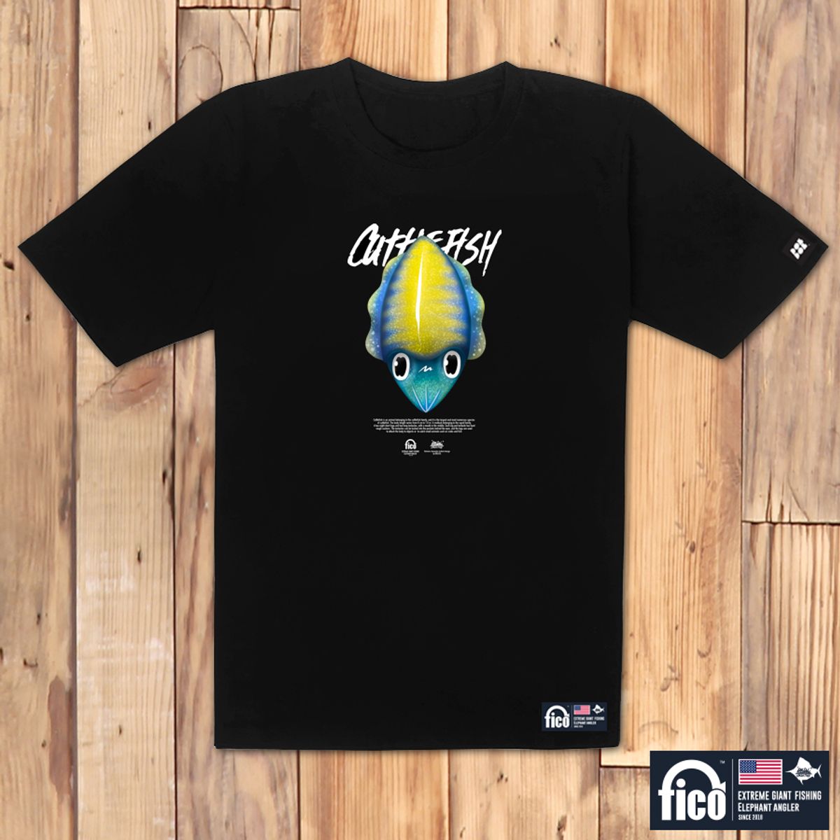 돌돌(DOLDOL) FICO_tshirts-168 익스트림 낚시 브랜드 피코 시즌2 캐릭터 그래픽 디자인 티셔츠