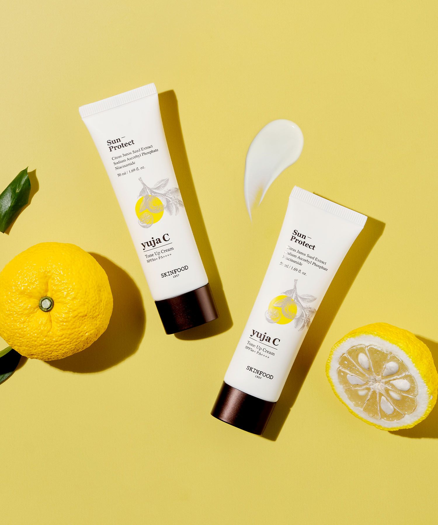 MUSINSA公式 | SKINFOOD Yuja Seed Tone Up Cream