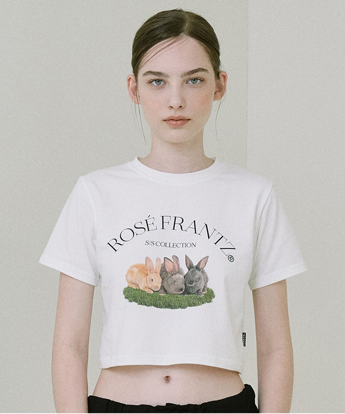 로제프란츠(ROSEFRANTZ) Three Rabbit Tee [White]