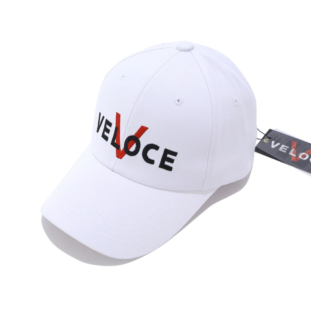 뷔벨로체(VVELOCE) RV  볼캡  하드핏 화이트