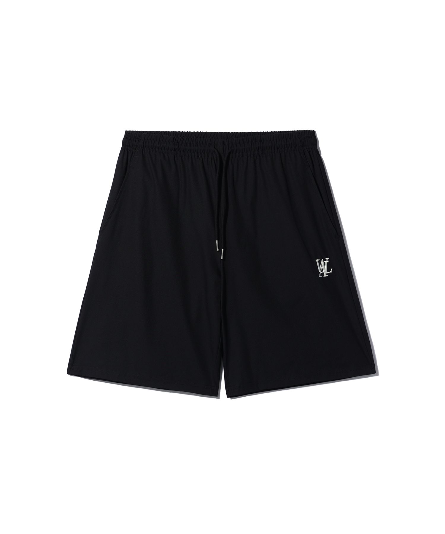 ハーフ・ショートパンツ WOOALONG Signature summer relax half pants BLACK SF2WHP443B MUSINSA | WOOALONG Signature summer relax half pants - BLACK
