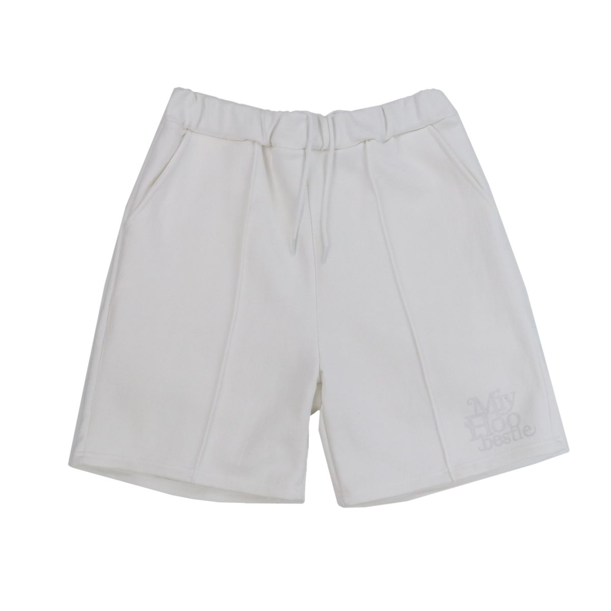 미와이후(MIYHOO) LOGO SHORTS (WHITE)
