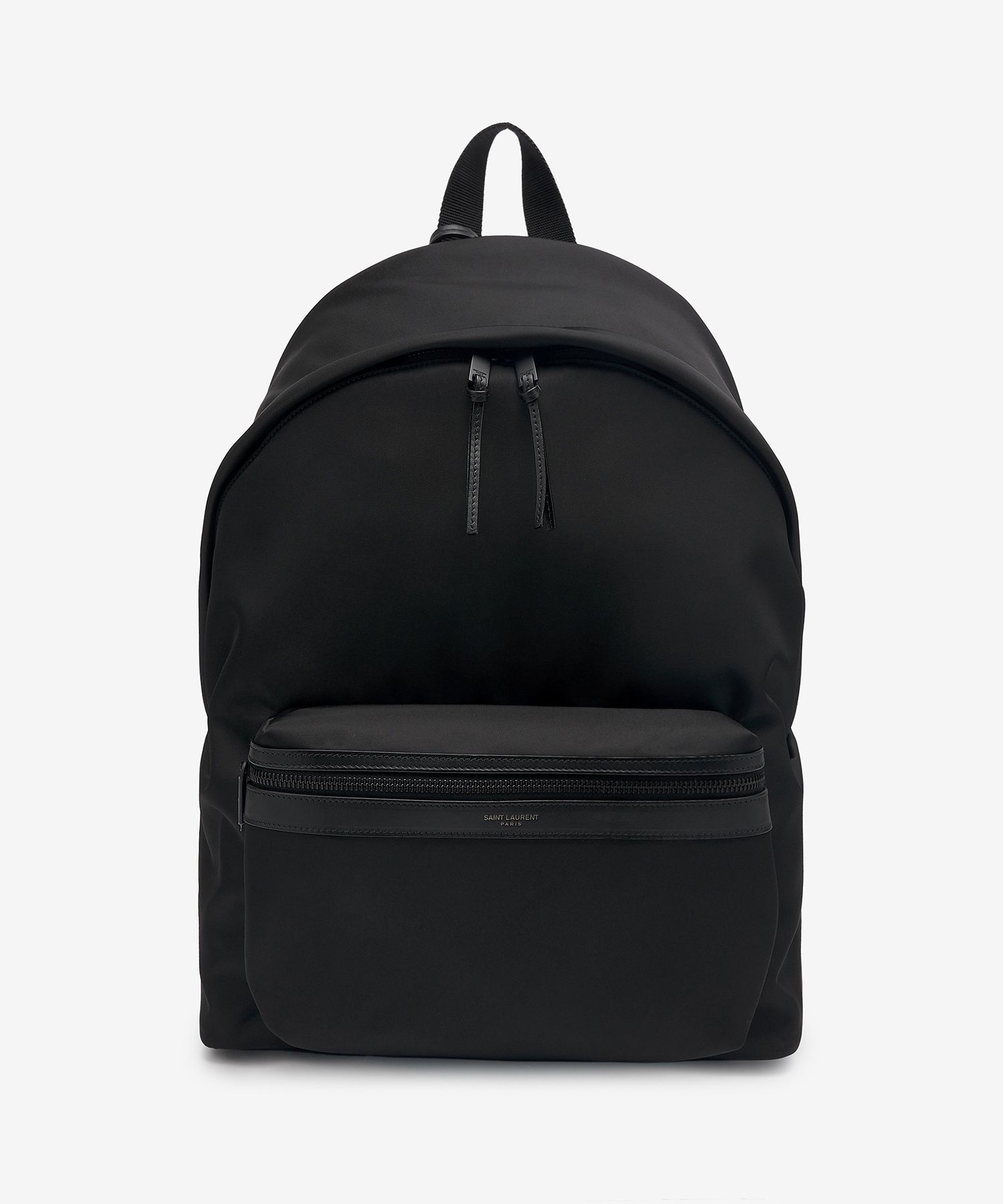 MUSINSA SAINT LAURENT Men's Nylon City Backpack Black