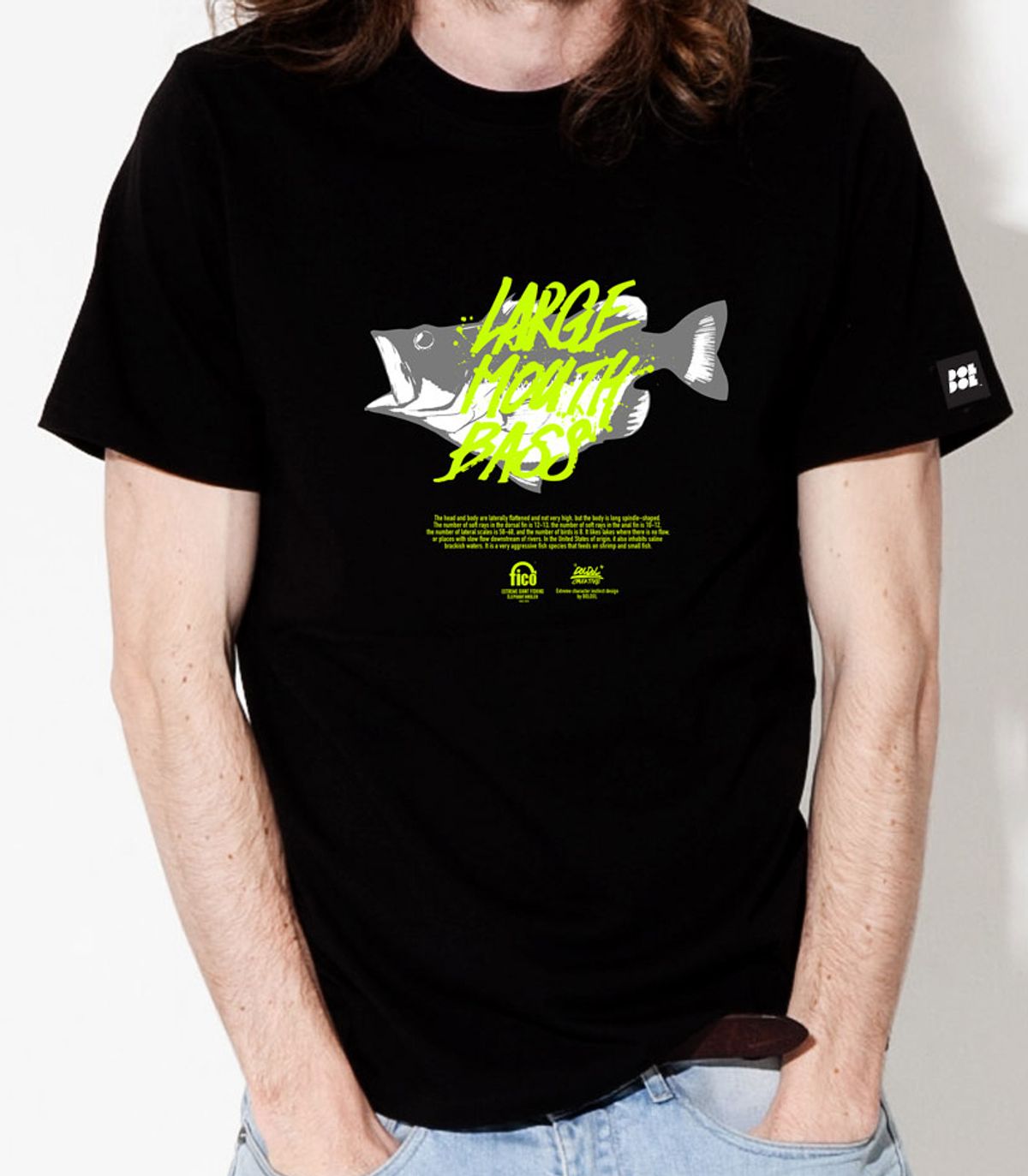 돌돌(DOLDOL) FICO_tshirts-172 익스트림 낚시 브랜드 피코 시즌2 캐릭터 그래픽 디자인 티셔츠