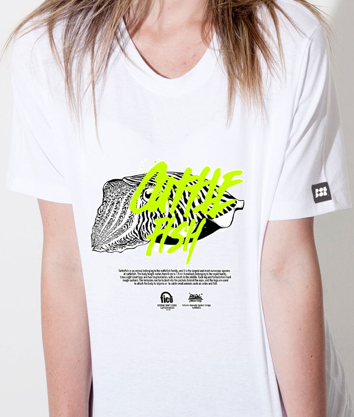 돌돌(DOLDOL) FICO_tshirts-173 익스트림 낚시 브랜드 피코 시즌2 캐릭터 그래픽 디자인 티셔츠
