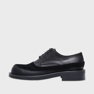 Derby Shoes   SUEDE BLACK