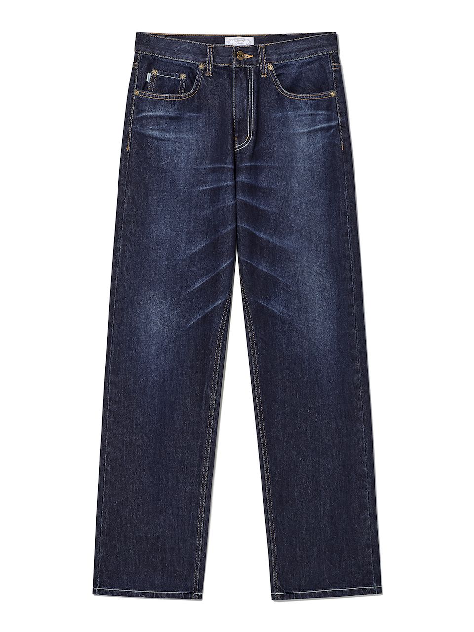 ◆GLOWNY◆ 93 MIDRISE LOOSE FIT JEANS BLUE 23B0002 MUSINSA | GLOWNY 93 MID-RISE LOOSE FIT JEANS (BLUE)