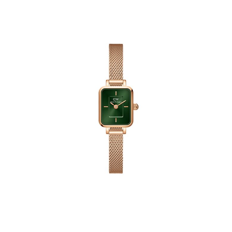 QUADRO MINI MELROSE EMERALD 그린다이얼 여성시계