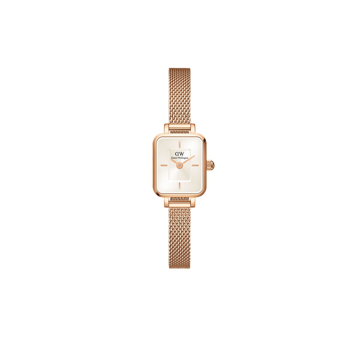 다니엘 웰링턴(DANIEL WELLINGTON) QUADRO MINI MELROSE CHAMPAGNE 여자 메탈시계