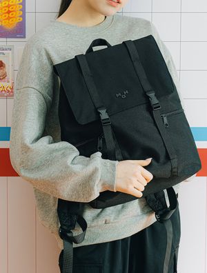 시로 백팩 - 블랙