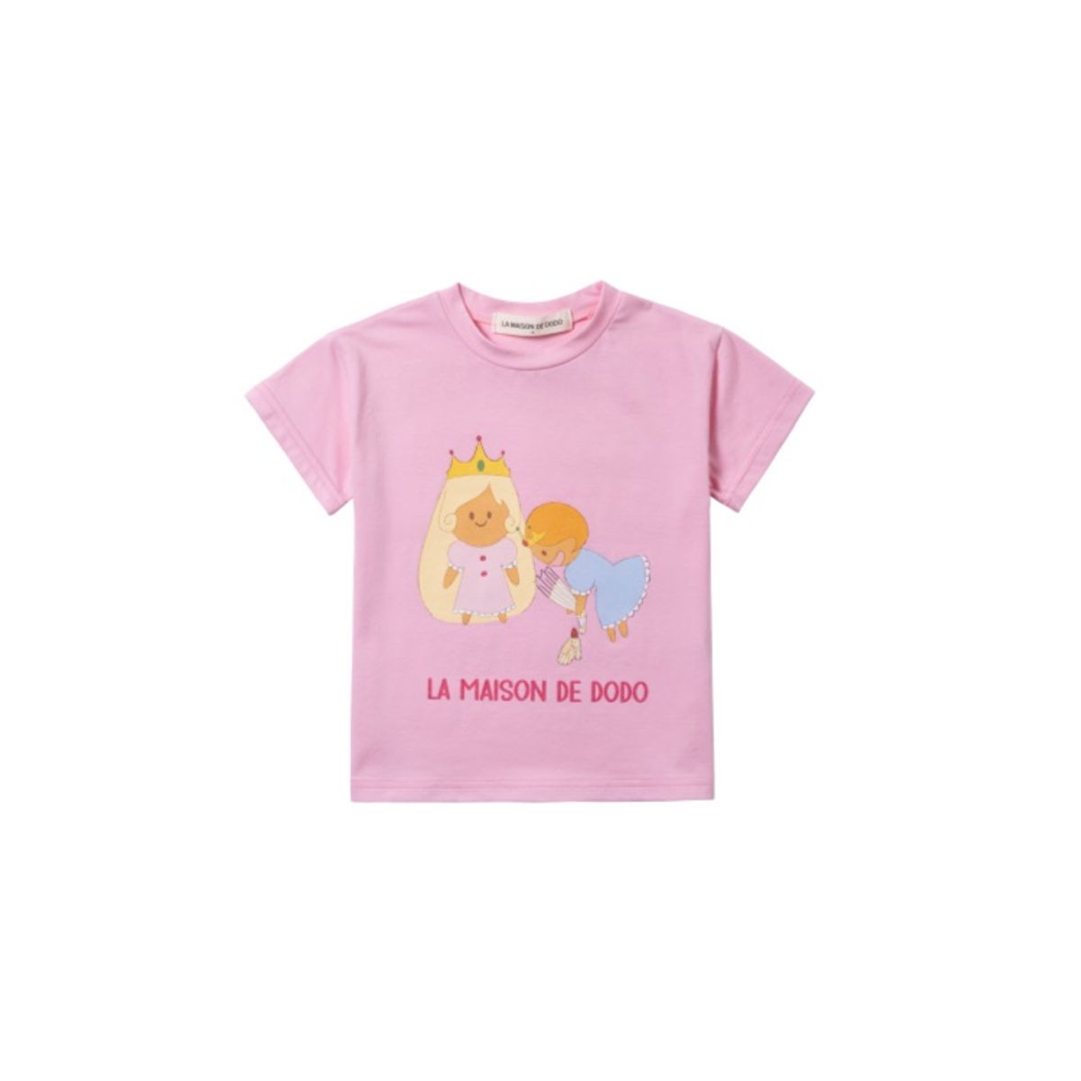 라메종드도도(LA MAISON DE DODO) Basic Dodo Short Sleeve T-Shirt with Cookie Princesses_반팔티