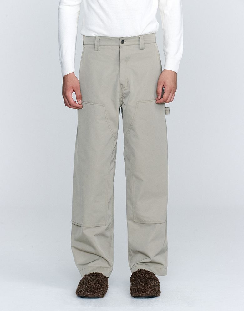 HET SHINE WORK PANTS LIGHT KHAKI