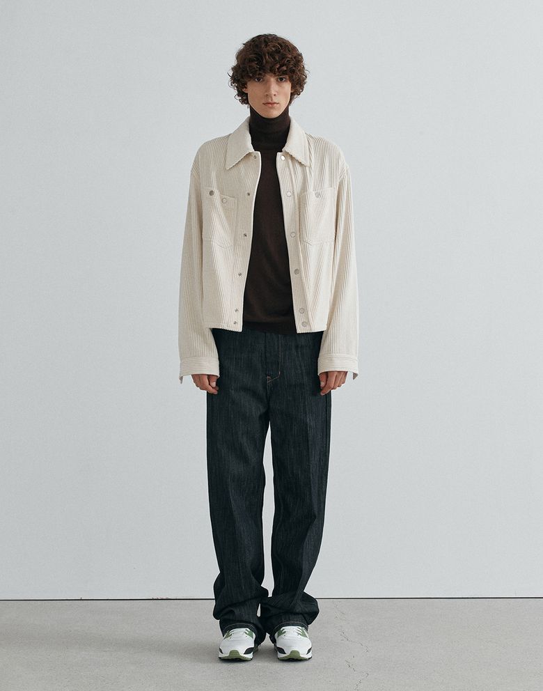 HET CORDUYOY SHIRTS JACKET IVORY