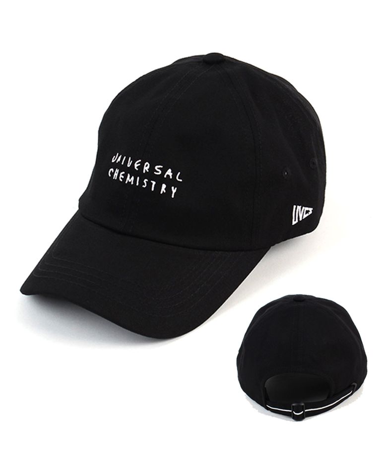 Front Logo Cotton Black Ballcap 코튼볼캡