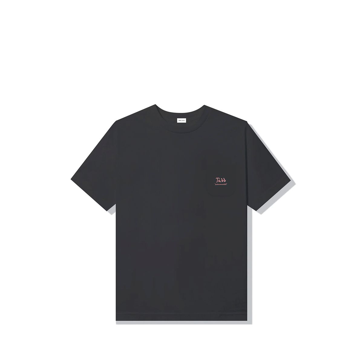 탭루덴스(TABBLUDENS) Tabb Pocket Tee_Dark Charcoal