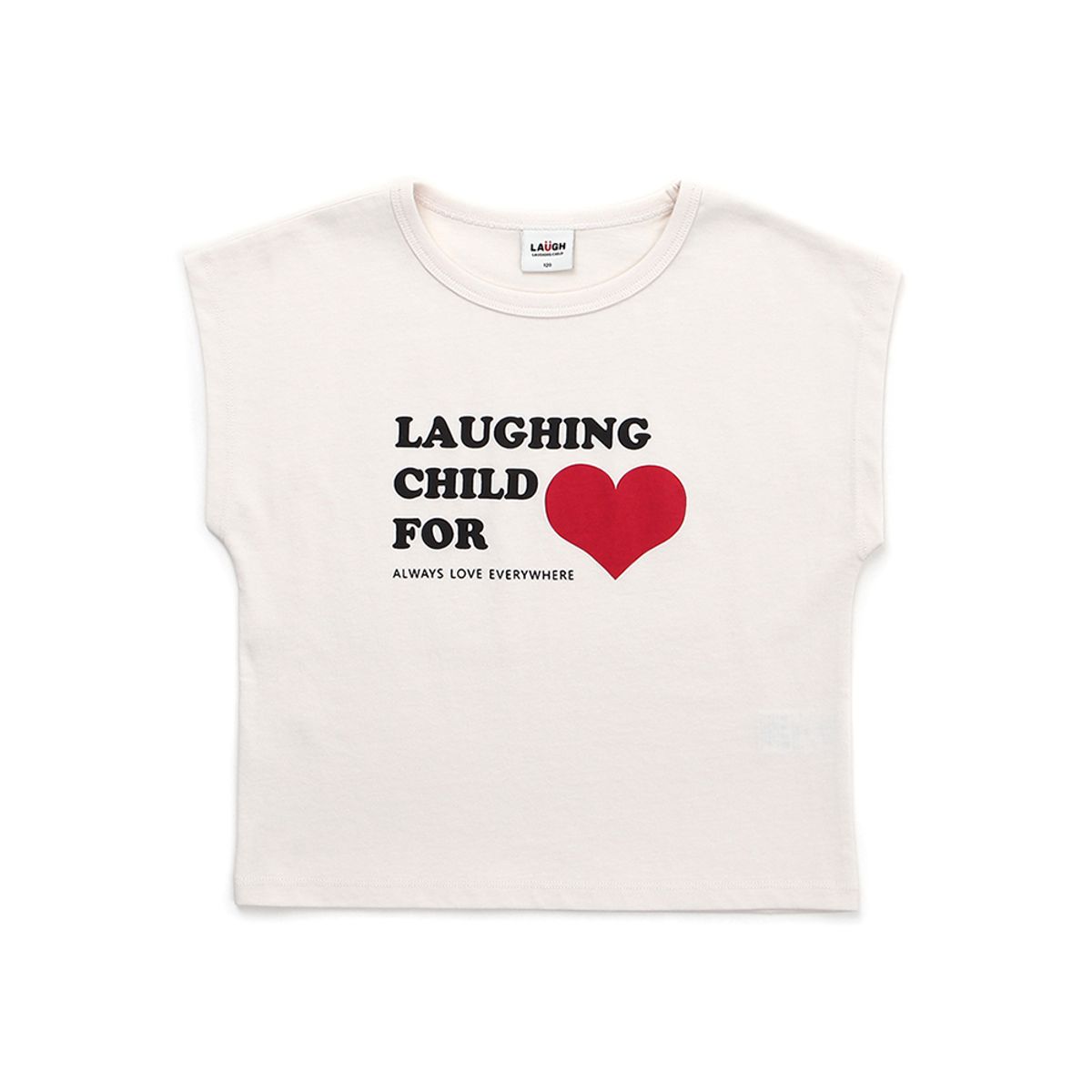 래핑차일드(LAUGHINGCHILD) 러블리 오버핏 티셔츠 (83419-331-71)