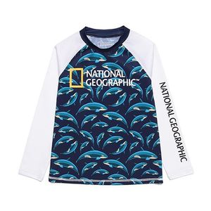 N202KRG650 BIG-LOGO 패턴 레쉬가드