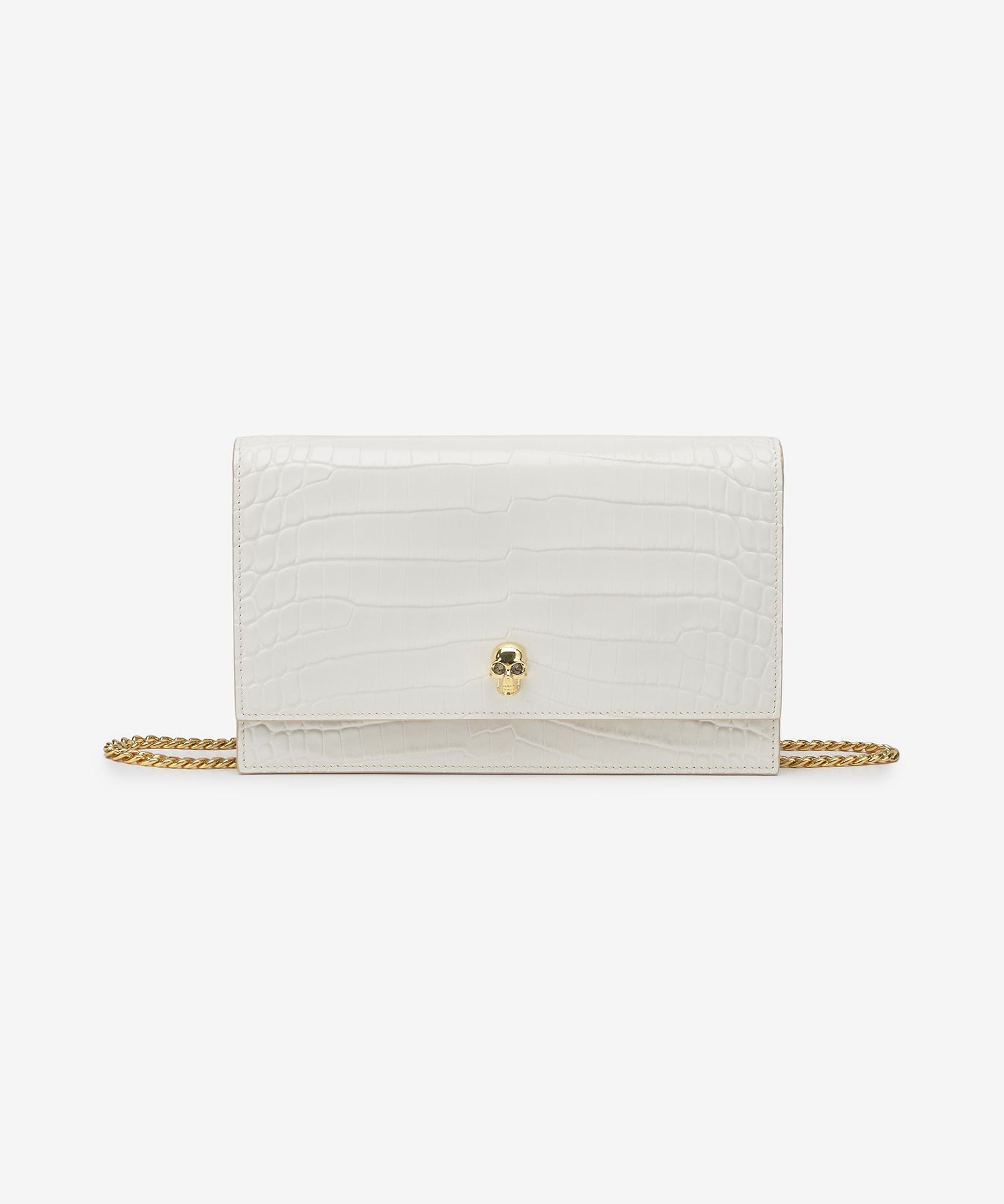 MUSINSA | ALEXANDER McQUEEN Medium Shiny Crocco Embossed