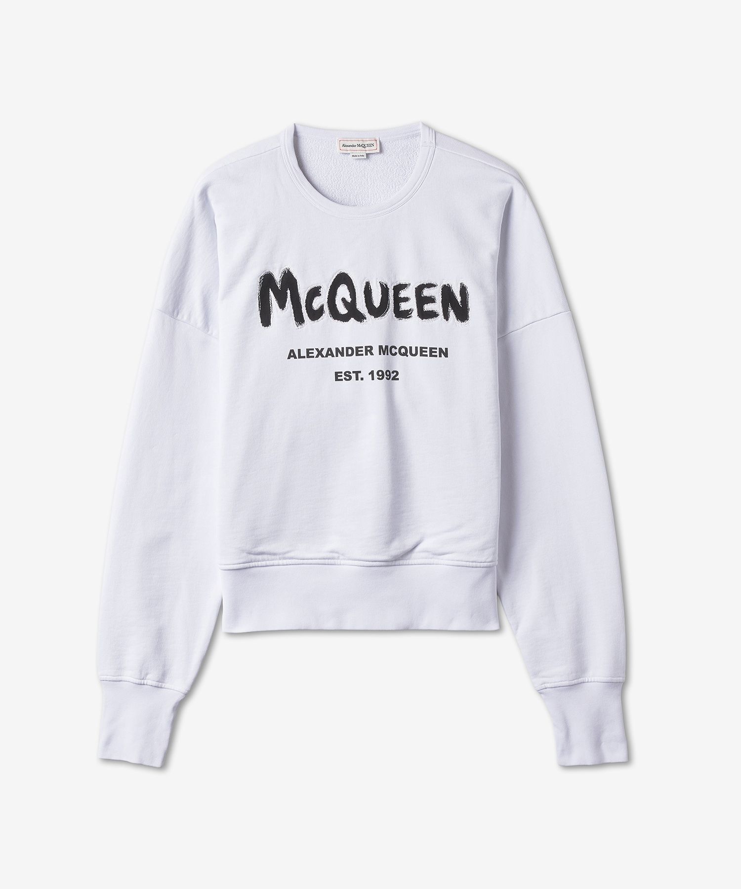 MUSINSA公式 | ALEXANDER McQUEEN グラフィティロゴスウェット 