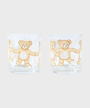 A YELLO BEAR GLASS