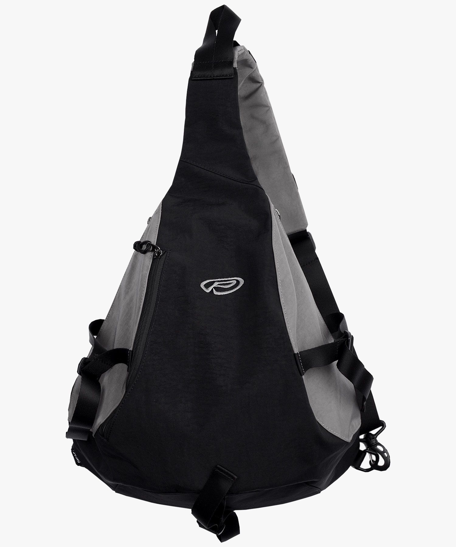 MUSINSA | PIECEMAKER EX NYLON SLING BAG (BLACK)