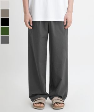 라이크린넨 루즈핏 밴딩 팬츠 ( 5Color )