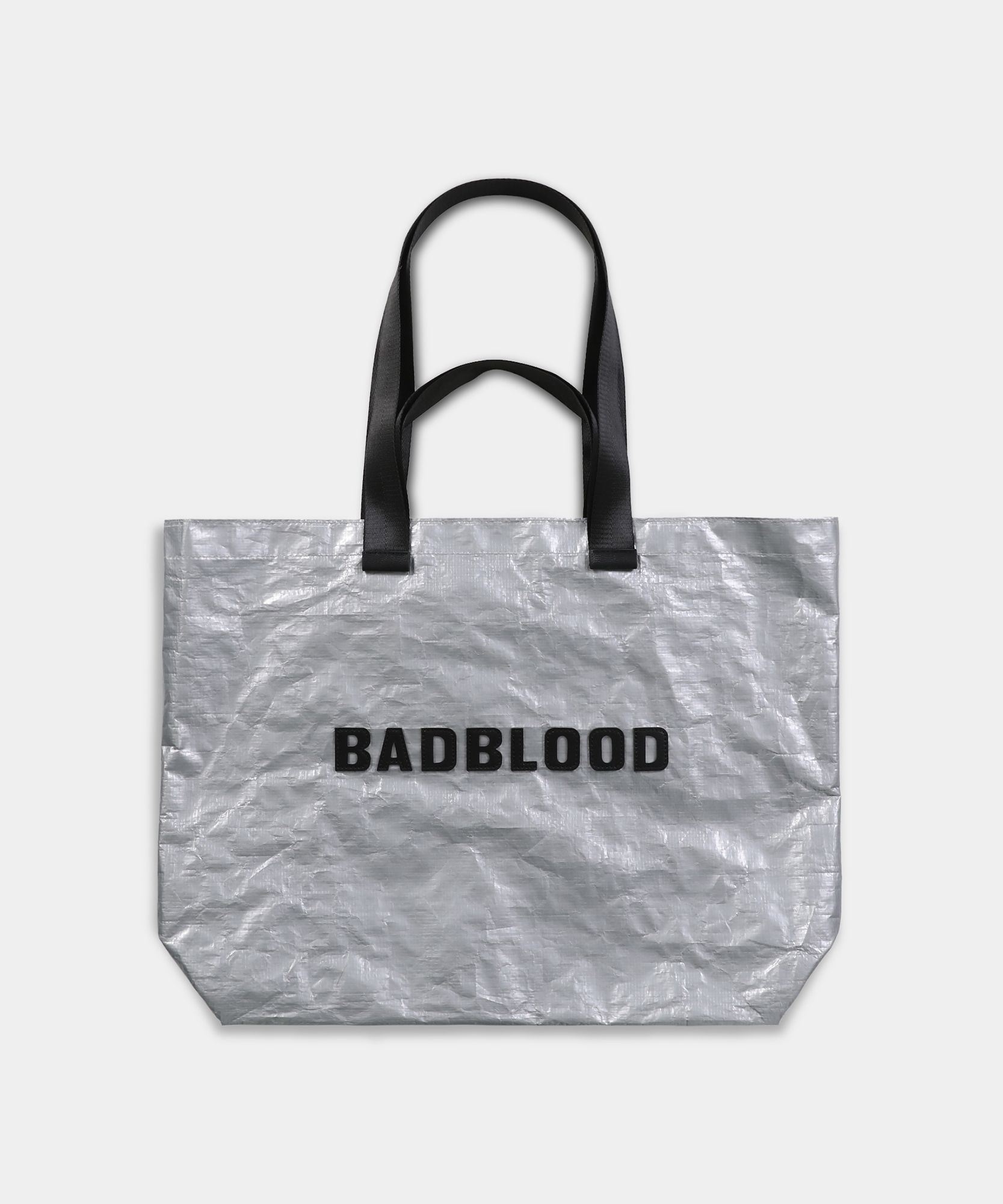 ★関税込★BADBLOOD★Shopper Large Bag 3Color★ MUSINSA | BADBLOOD Shopper Large Bag - Silver