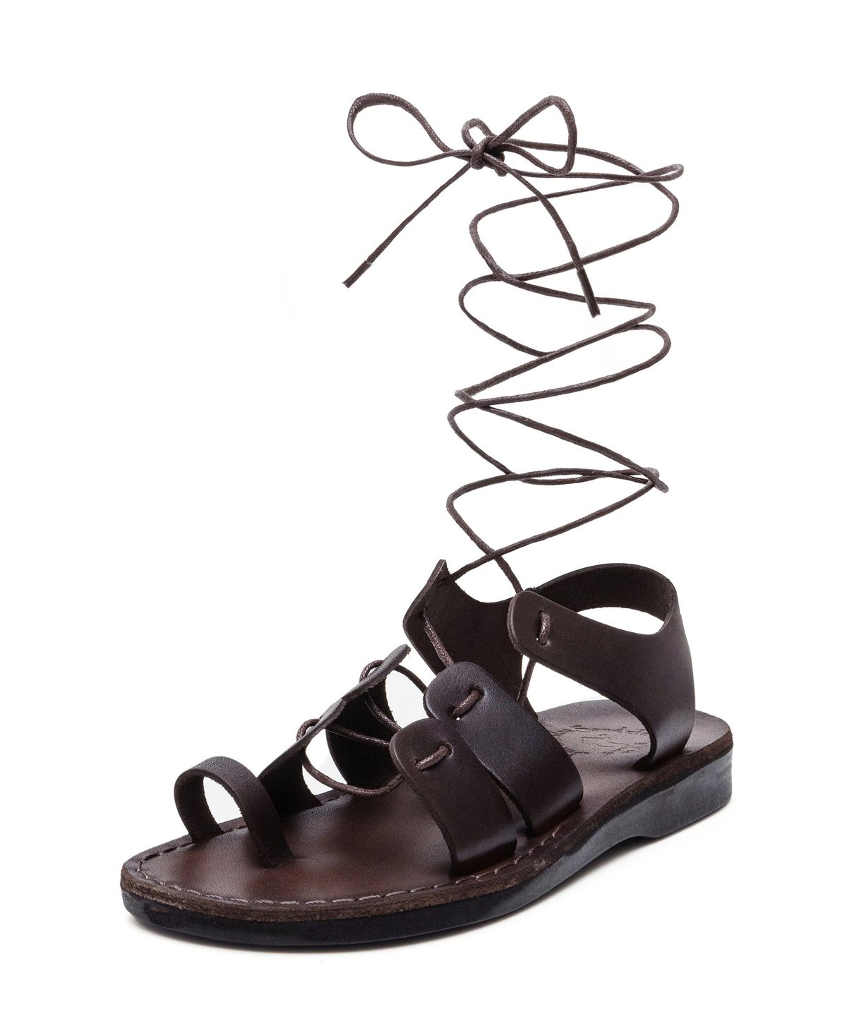 예루살렘 샌들(JERUSALEM SANDALS) 1084 AMARA-BROWN (아마라)