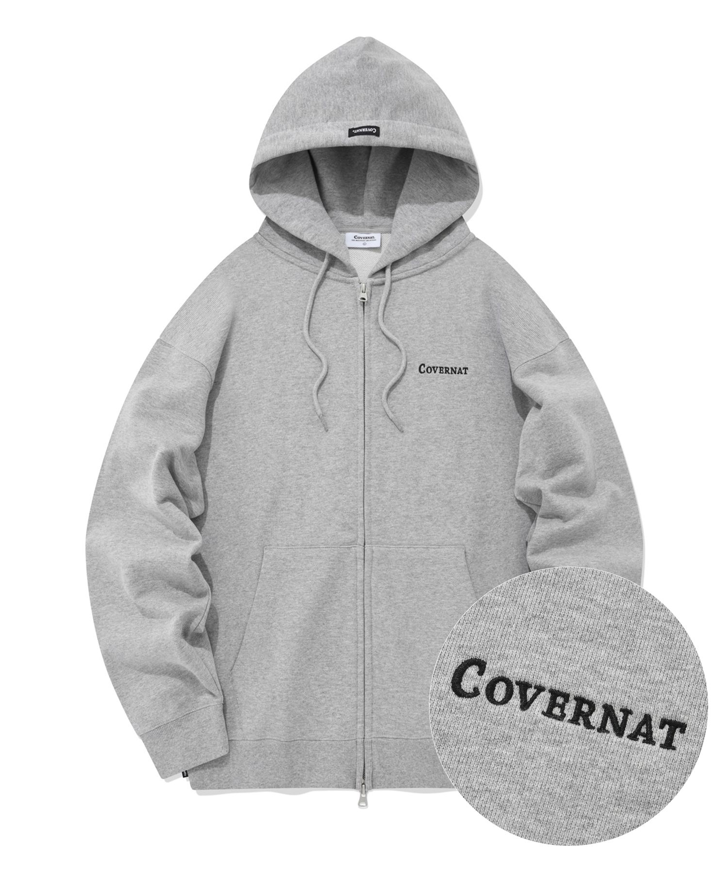 パーカー・フーディ COVERNAT Small Authentic Hoodie Zip-Up SA105 Amazon.com: Basic Zip Up Hoodie Charcoal : Clothing, Shoes