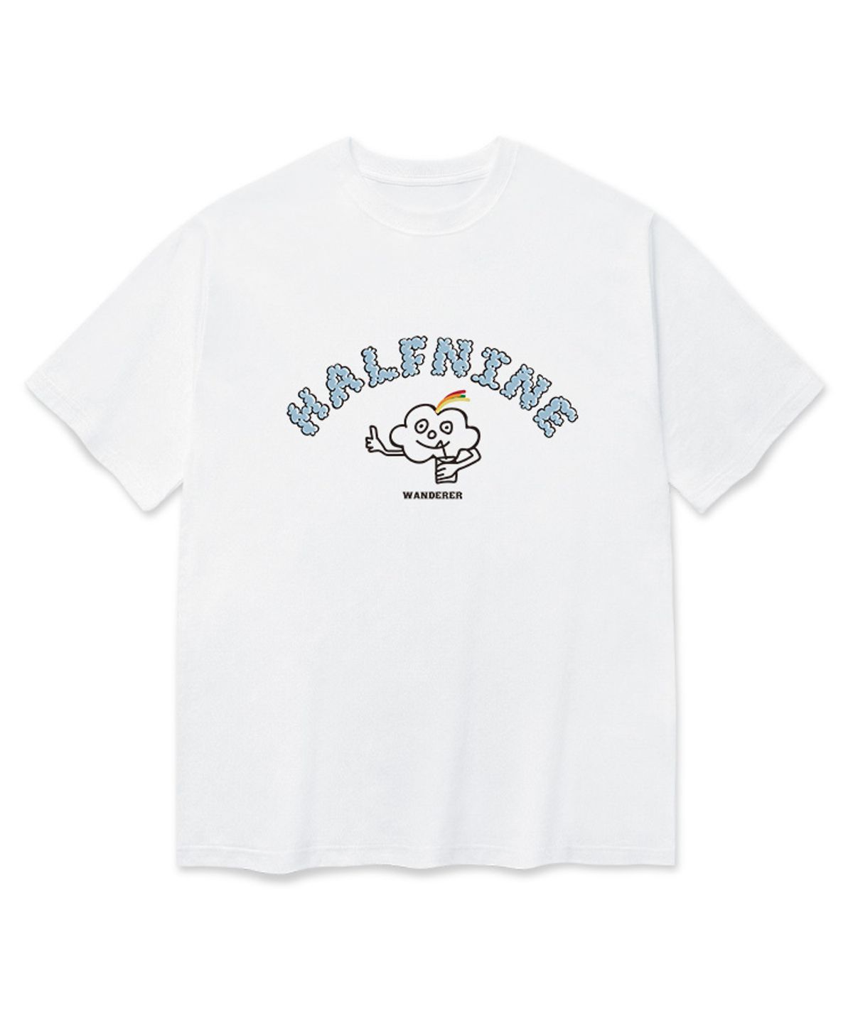 하프나인(HALFNINE) 원더구름 반팔티셔츠 F04BRD_HBX11002