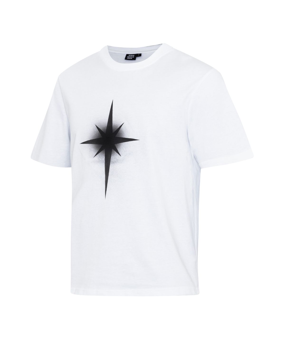 이우가마카라스(IUGAMAKARAS) Sprayed Half Top (White)