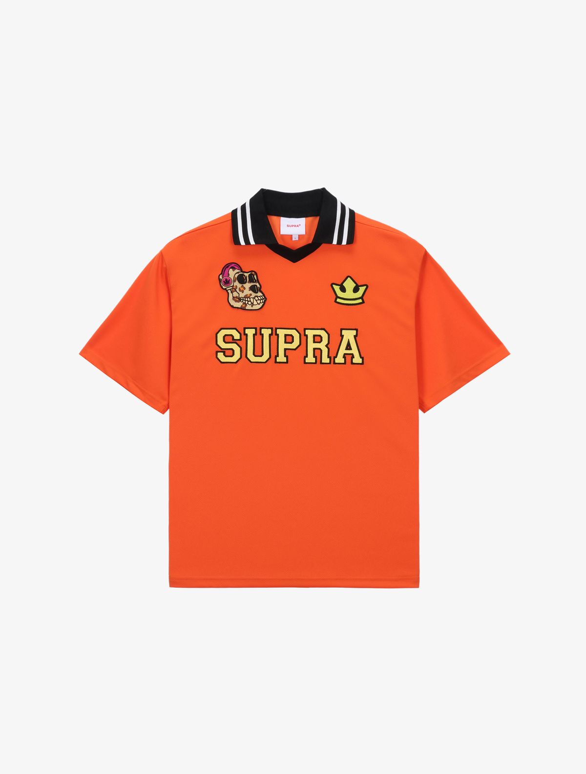 수프라(SUPRA) BAYC 오버핏 져지 티셔츠(ORANGE)