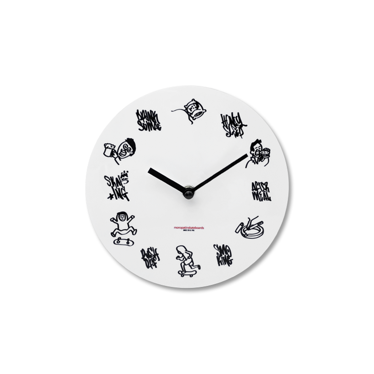 모노파틴(MONOPATIN) tagging monopatinskateboards circular clock