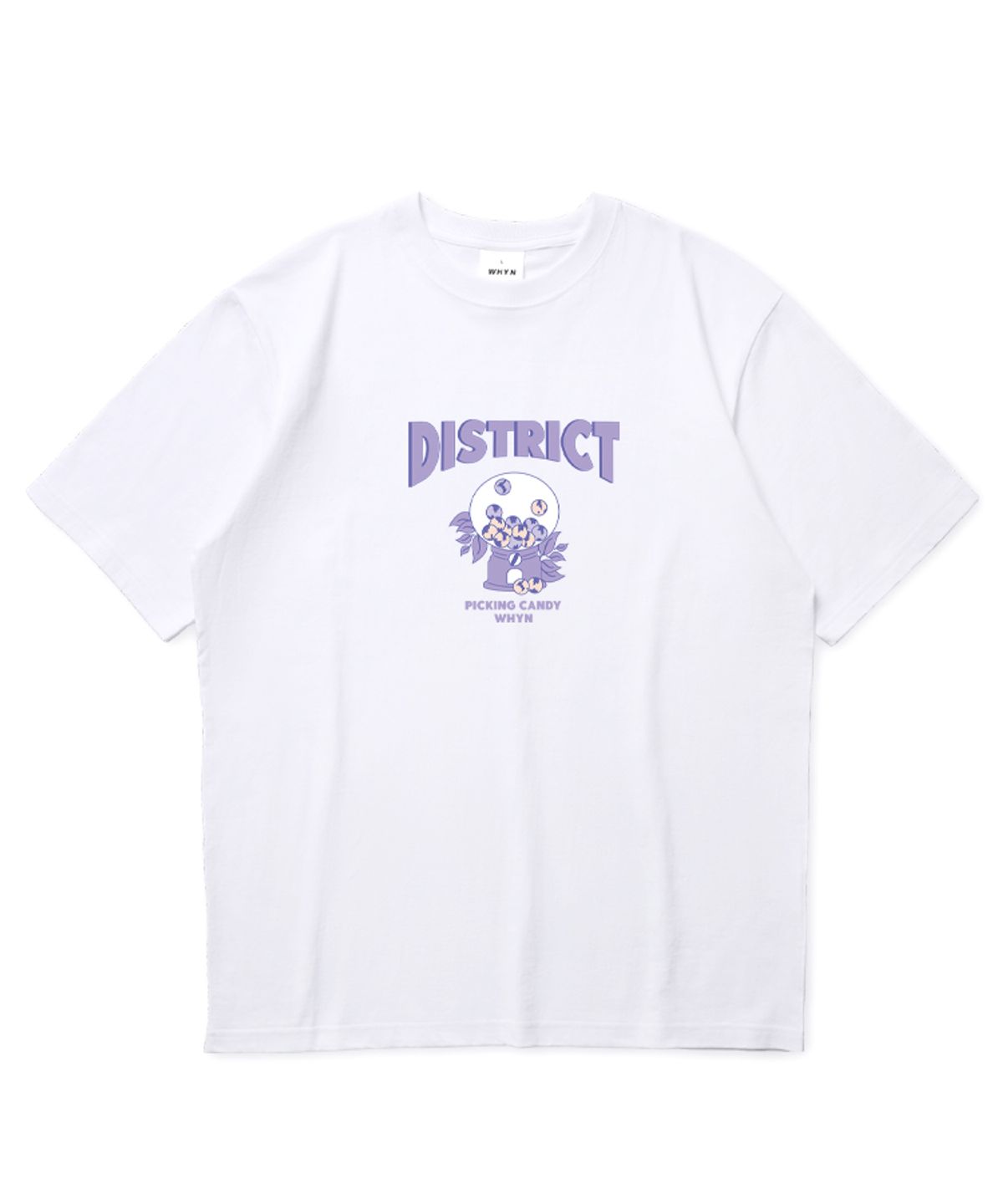 와이엔(WHYN) 캔디픽 반팔티셔츠 F04BRD_WBX10982