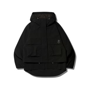 여성) 2포켓 야상 자켓_BLACK