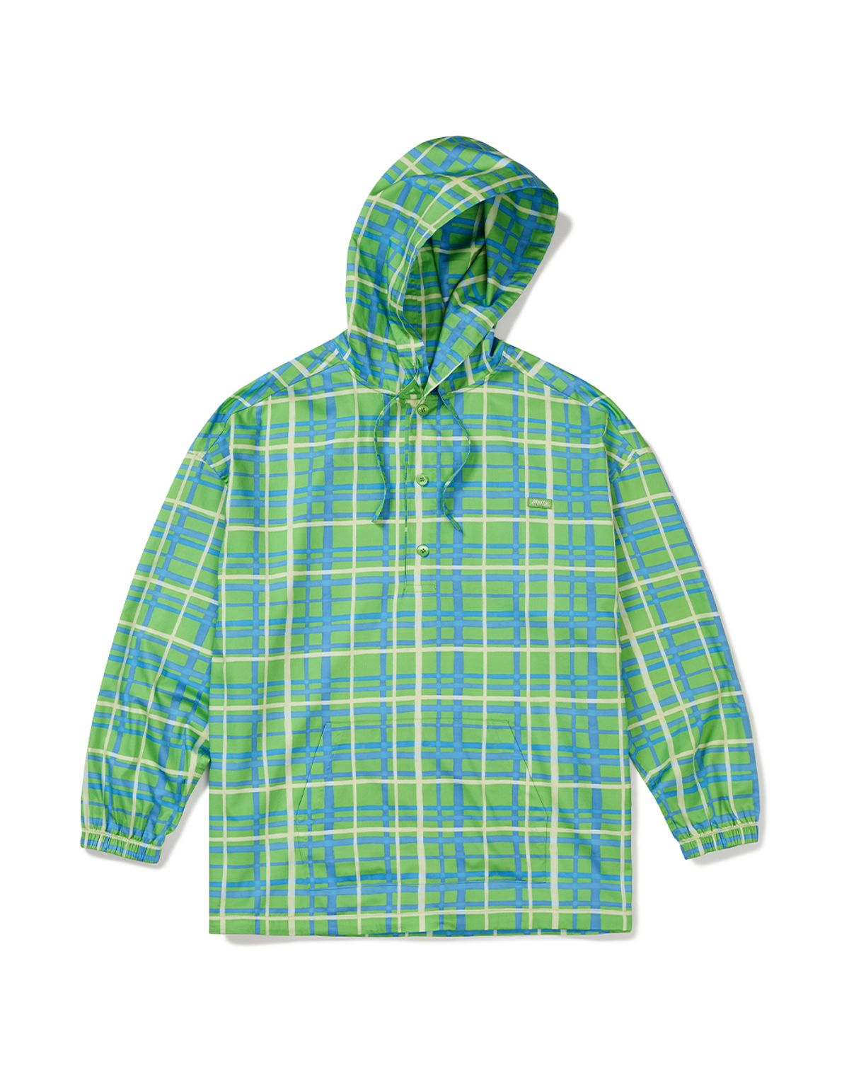 엠엠엘지(MMLG) [Mmlg] MULTI CHECK ANORAK (GREEN)