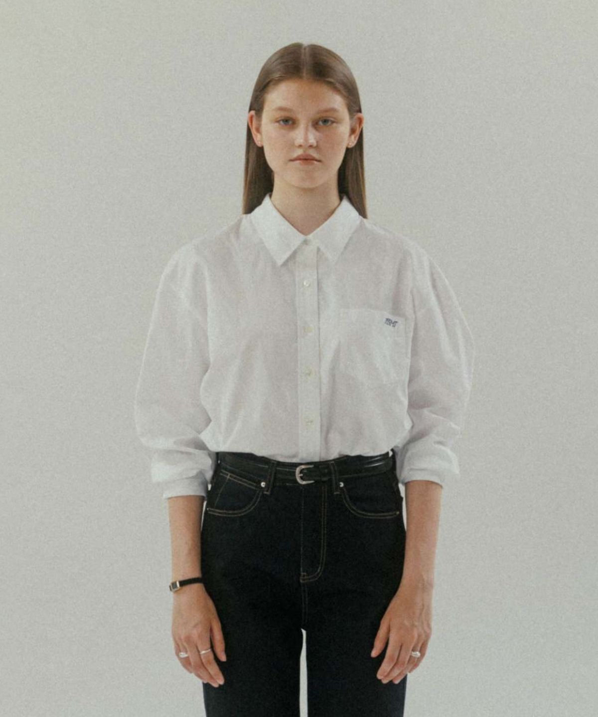 튜드먼트(TTUDEMENT) CLASSIC OXFORD SHIRT WHITE