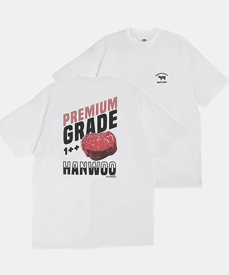 MEAT GRAPHIC TEE - WHITE