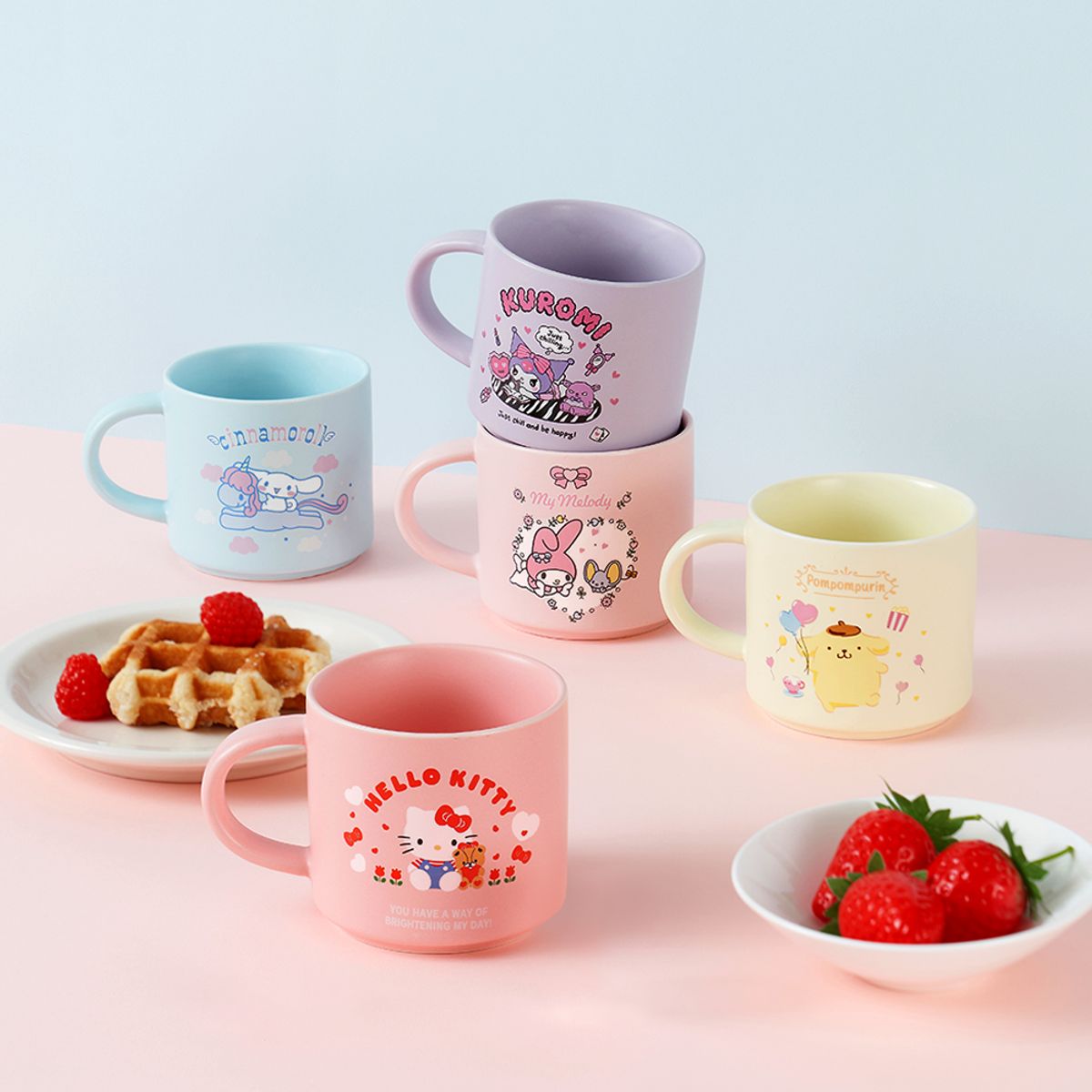 데이니즈(DAYNEEDS) 산리오캐릭터즈 머그컵