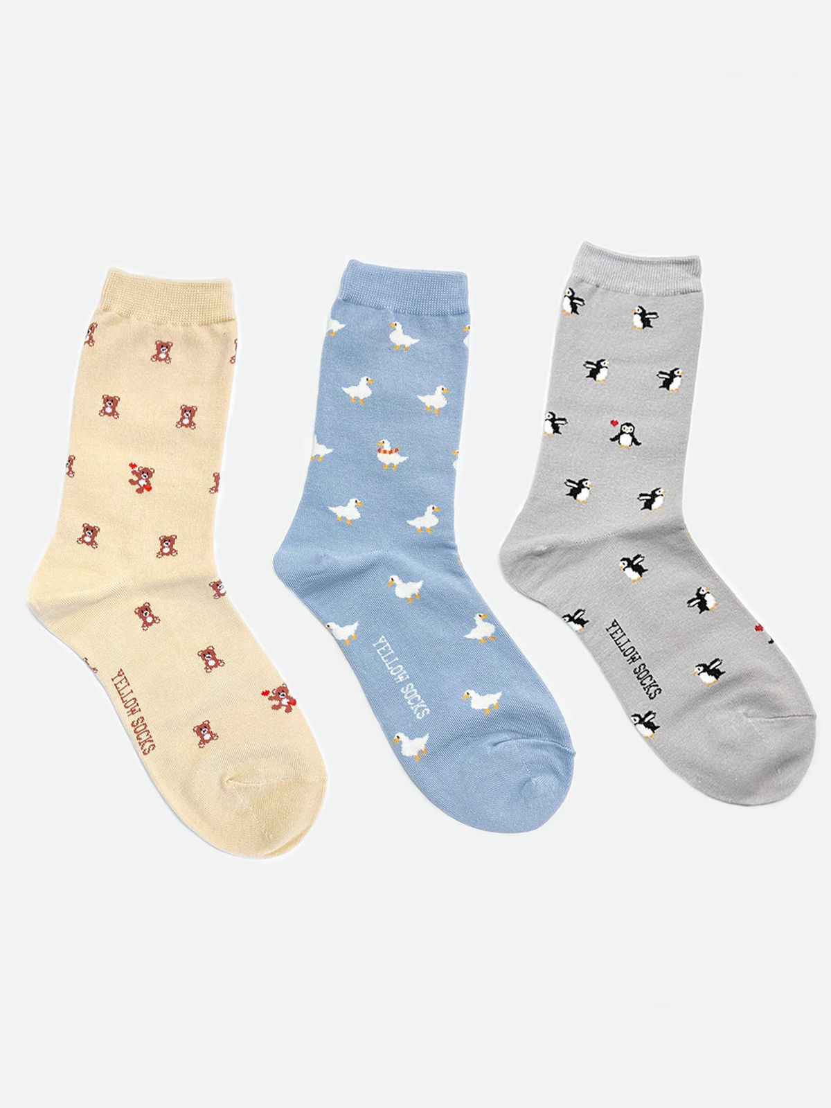 옐로우삭스(YELLOWSOCKS) 러블리 애니멀 세트